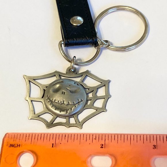 Vintage Disney Jack Skellington Keychain Keyring Nightmare Before Christmas - Picture 9 of 10